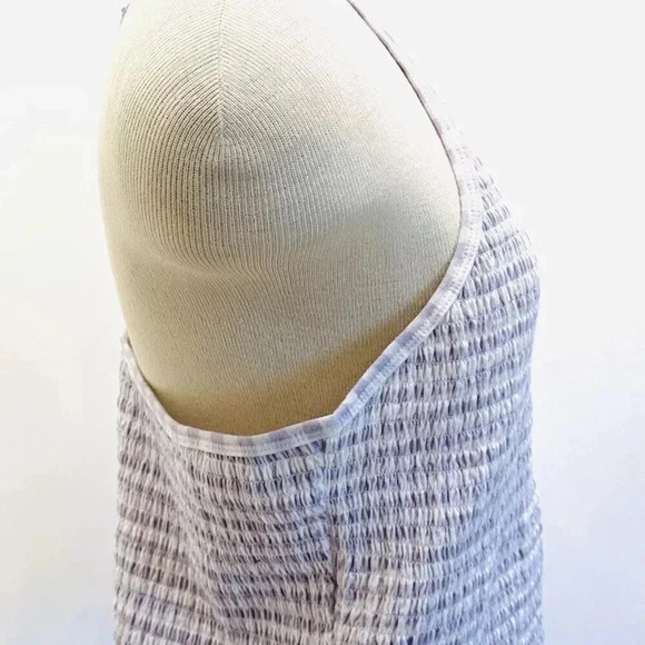 NWT SO GOODS FOR LIFE Juniors Sleeveless Straps Pullover Shirred Purple Top XXL - Picture 7 of 13